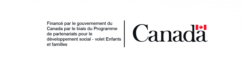 Logo Gouvernement du Canada Pour projet Petite enfance ACUFC