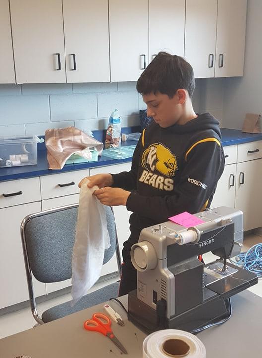 Élève projet Recyclez et souriez Soleil levant