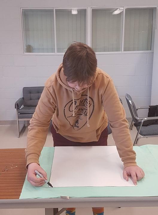 Élève projet Recyclez et souriez Soleil levant